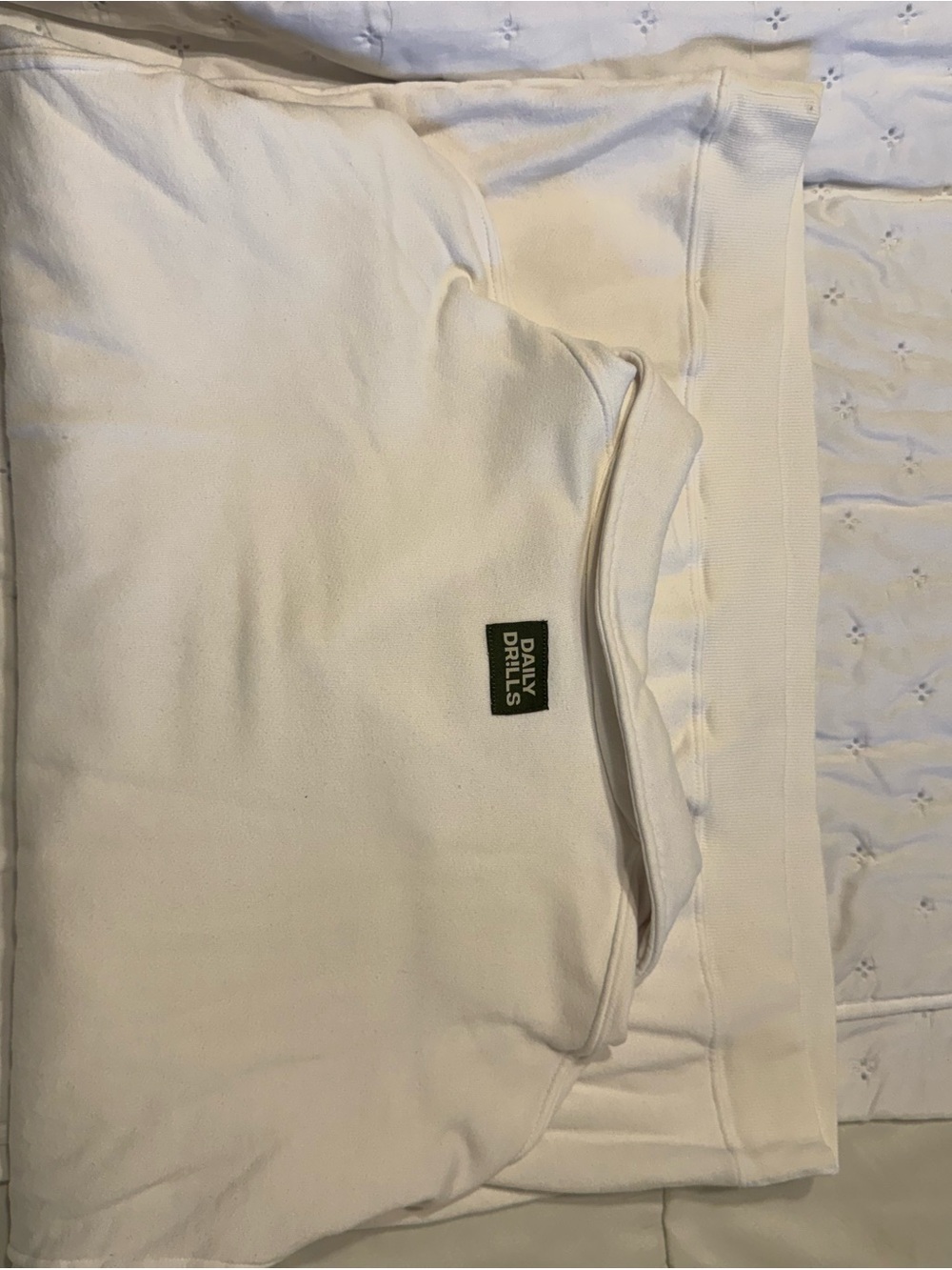 Daily Drills Oversized Collared Crew